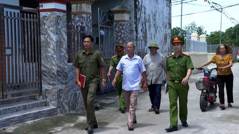 Phong trào toàn dân bảo vệ an ninh Tổ quốc ở xã Đông Hưng               