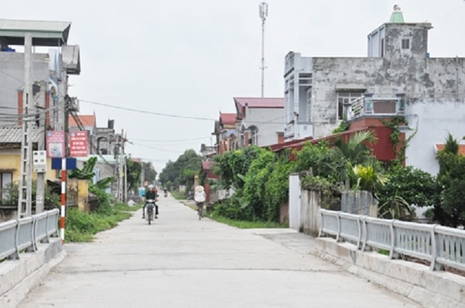 Xã Cẩm Ninh: Nâng cấp, cải tạo gần 2km đường giao thông