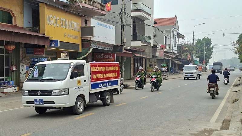 Xã Tiên Lữ với công tác bảo đảm an ninh trật tự 