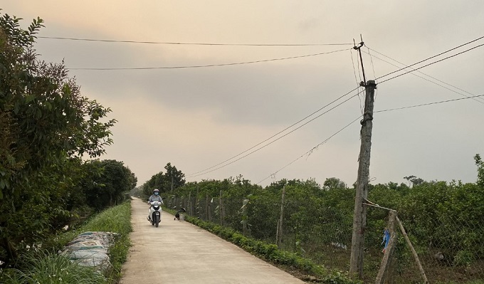 Phát triển đường nội đồng ở xã Đồng Thanh