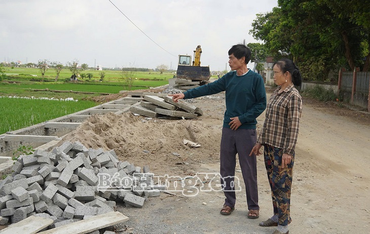 Niềm vui chung của người dân về tuyến đường mới