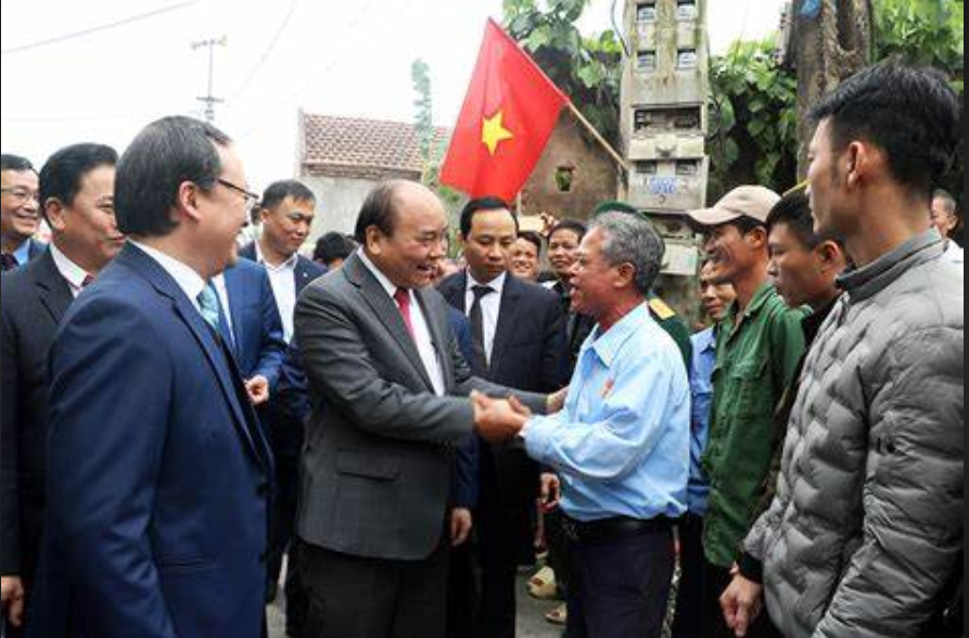 Phó Thủ tướng Chính phủ Nguyễn Xuân Phúc thăm và làm việc tại Hưng Yên