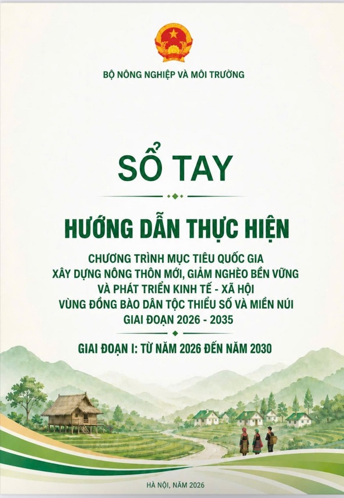 Sổ tay hướng dẫn – Giải pháp nâng cao hiệu quả triển khai Chương trình mục tiêu quốc gia