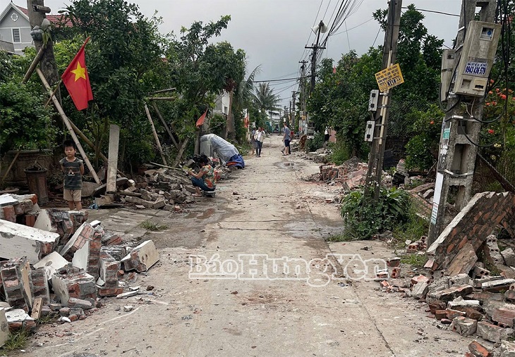 Thôn Thái Hoà: Lòng dân mở rộng lòng đường
