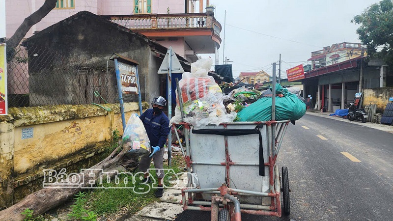 Thôn Văn Trạch thực hiện phân loại, thu gom, xử lý rác tại nguồn