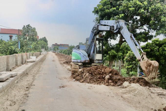 Xã Vĩnh Xá - huyện Kim Động đầu tư trên 25 tỷ đồng xây dựng hạ tầng phấn đấu về đích NTM nâng cao
