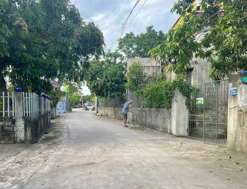 Xã Tiên Tiến: Nâng cao chất lượng môi trường, xây dựng cảnh quan nông thôn